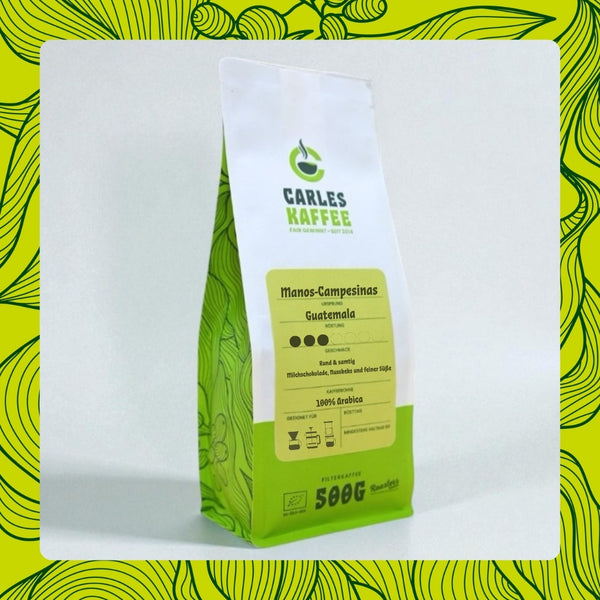 Filter - Manos Campesinas - 100% Arabica - Milchschokolade, Nusskeks und feine Süße