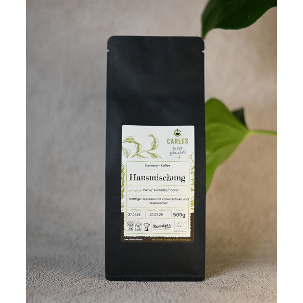 Hausmischung - Espresso Blend - 20% Robusta - Die schokoladig-nussige Hausmischung