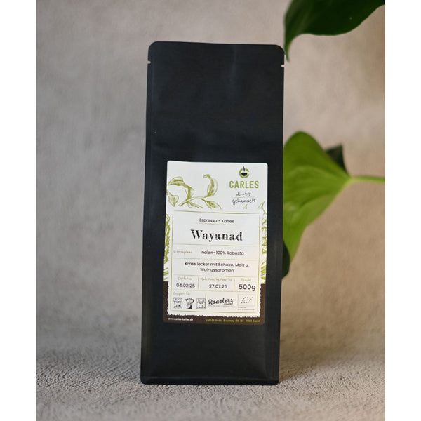 Wayanad - Espresso - 100% Robusta - Der vollmundige Robusta-Genuss