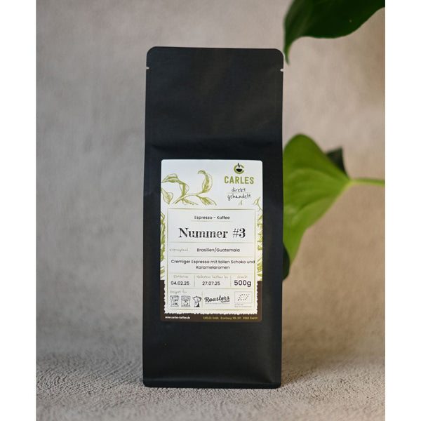 Nummer #3 - Espresso Blend - 100% Arabica - Der cremig-süße Espresso