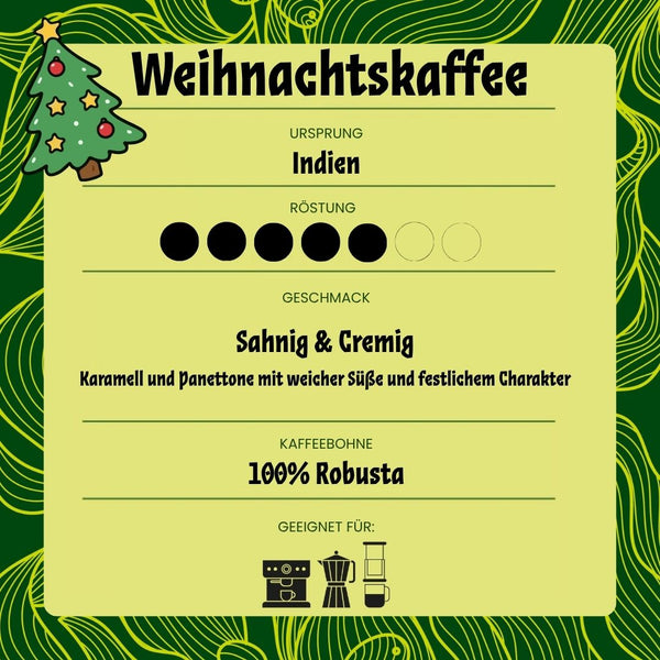 Weihnachtskaffee anaerob - Sahnig-cremige Adventszeit