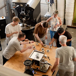 Unsere Barista Kurse bieten wir auch als Firmenevent, Teamevent, JGA, oder Geburtstagsfeier an.