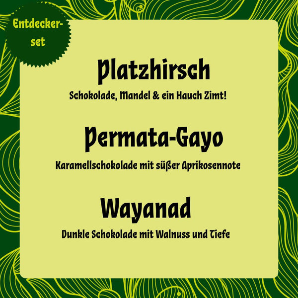 Entdecker-Set: Espresso Klassisch - Kräftig