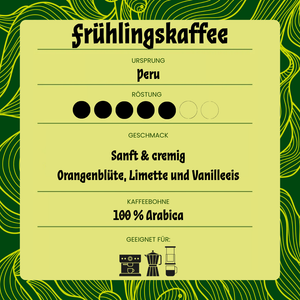 Frühnlingskaffee Bio Kaffee Bio Espresso