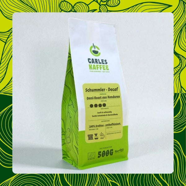 Schummler - Decaf - Dunkle Schokolade und Gianduja-Nougat