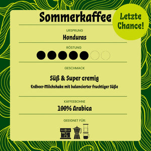 Produktbild für den Bio-Espresso Sommerkaffee.