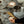Erste Gießversuche von frisch zubereitetem Cappuccino mit Latte Art und cremigem Milchschaum