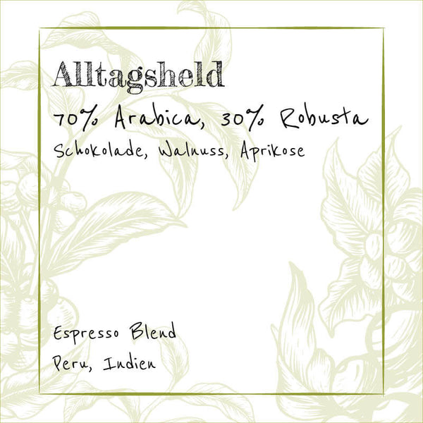 Alltagsheld - Espresso Blend - 30% Robusta