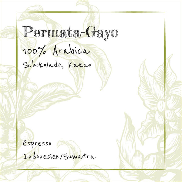 Permata-Gayo - Espresso - 100% Arabica