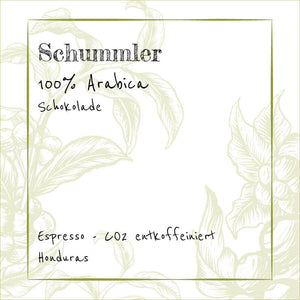 Schummler - Espresso - 100% Arabica - CO2 entkoffeiniert