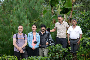 Einar zu Beusch bei der Kooperative Cenfro-Cafe in Peru